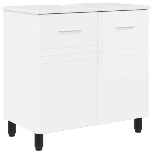 Toaletna jedinica Bijela visokog sjaja 60 x 35 x 60 cm - Bijela visokog sjaja Cijena