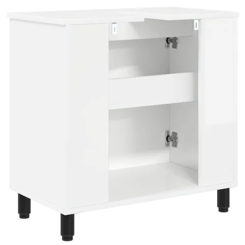 Toaletna jedinica Bijela visokog sjaja 60 x 35 x 60 cm - Bijela visokog sjaja Cijena