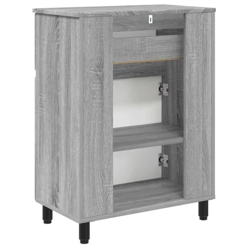 Toaletna jedinica Siva Sonoma 60 x 35 x 80 cm Konstruirano drvo - Siva Sonoma Cijena