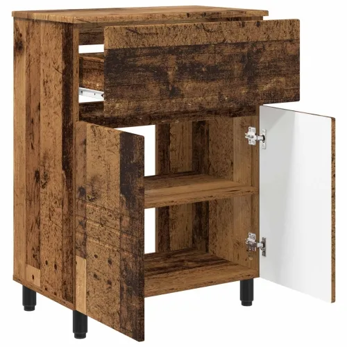 Toaletna jedinica Staro drvo 60 x 35 x 80 cm Konstruirano drvo - Staro drvo Cijena