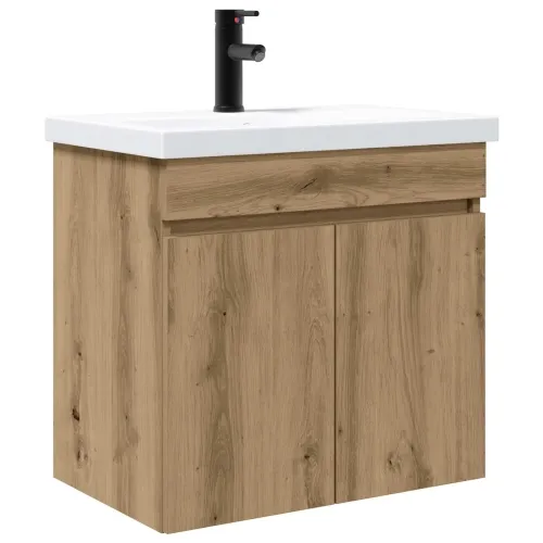 Jedinstveni ormar za kupaonicu s Lavabo - Umivaonikom Hrast artisan - Hrast artisan Cijena