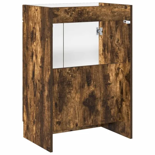 Ormarić ispod Lavabo - Umivaonika Dimljeni hrast 56 x 37,5 x 81 cm - Dimljeni hrast 56 x 37,5 x 81 cm Cijena