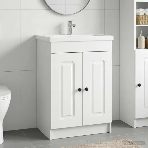 Ormarić ispod Lavabo - Umivaonika Bijela 78,5 x 37,5 x 81 cm - Bijela 78,5 x 37,5 x 81 cm Cijena