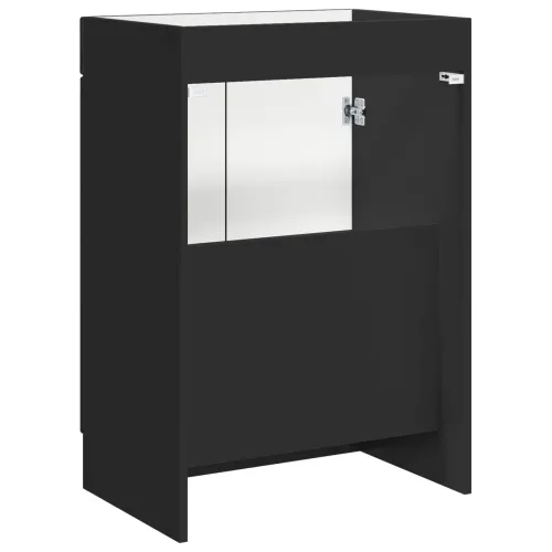 Ormarić ispod Lavabo - Umivaonika Crna 78,5 x 37,5 x 81 cm - Crna 78,5 x 37,5 x 81 cm Cijena
