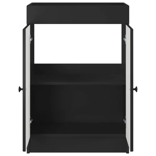 Ormarić ispod Lavabo - Umivaonika Crna 78,5 x 37,5 x 81 cm - Crna 78,5 x 37,5 x 81 cm Cijena