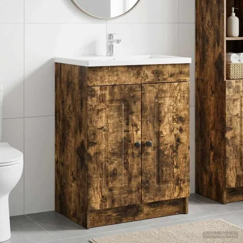 Ormarić ispod Lavabo - Umivaonika Dimljeni hrast 78,5 x 37,5 x 81 cm - Dimljeni hrast 78,5 x 37,5 x 81 cm Cijena