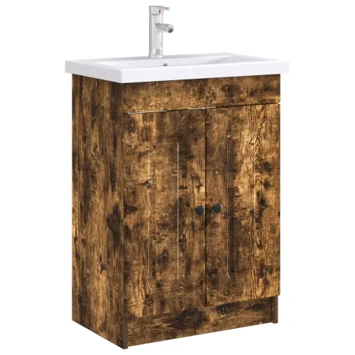 Ormarić ispod Lavabo - Umivaonika Dimljeni hrast 78,5 x 37,5 x 81 cm - Dimljeni hrast 78,5 x 37,5 x 81 cm Cijena