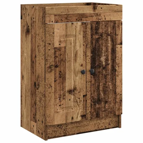 Ormarić ispod Lavabo - Umivaonika Staro drvo 78,5 x 37,5 x 81 cm - Staro drvo 78,5 x 37,5 x 81 cm Cijena