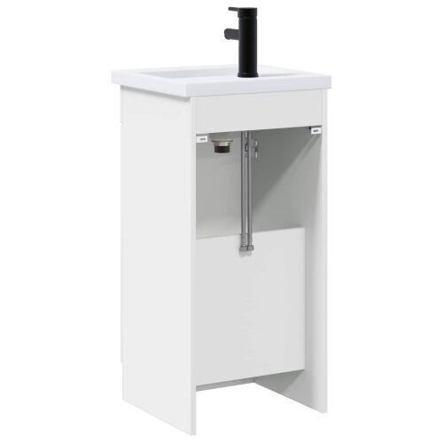 Kupaonski Lavabo - Umivaonik s sudoperom Bijela visokog sjaja - Bijela visokog sjaja 42 x 40 x 84,5 cm Cijena