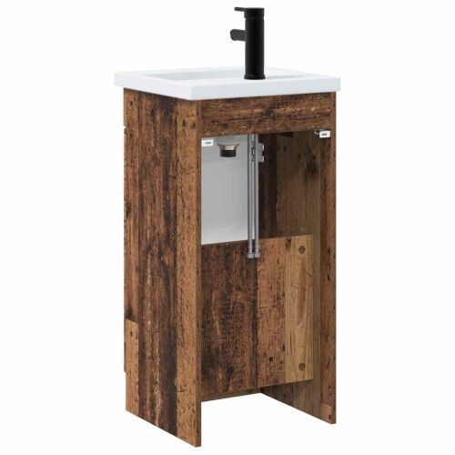 Kupaonski Lavabo - Umivaonik s sudoperom Staro drvo 42 x 40 x 84,5 cm - Staro drvo 42 x 40 x 84,5 cm Cijena