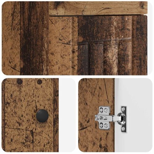 Kupaonski Lavabo - Umivaonik s sudoperom Staro drvo 42 x 40 x 84,5 cm - Staro drvo 42 x 40 x 84,5 cm Cijena