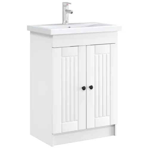 Ormarić ispod Lavabo - Umivaonika Bijela 56 x 37,5 x 81 cm - Bijela 56 x 37,5 x 81 cm Cijena