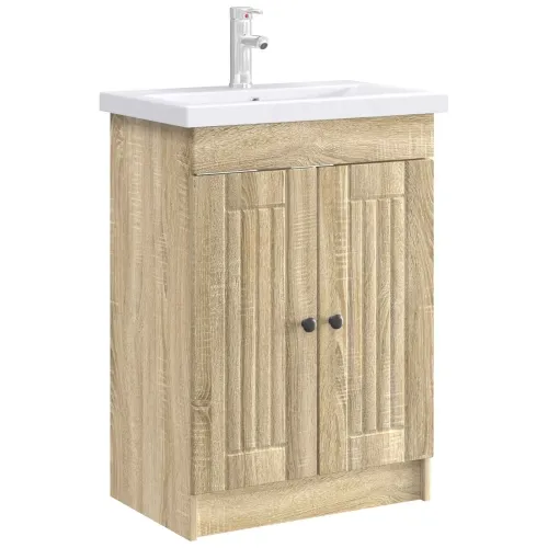 Ormarić ispod Lavabo - Umivaonika Hrast sonoma 56 x 37,5 x 81 cm - Hrast sonoma 56 x 37,5 x 81 cm Cijena