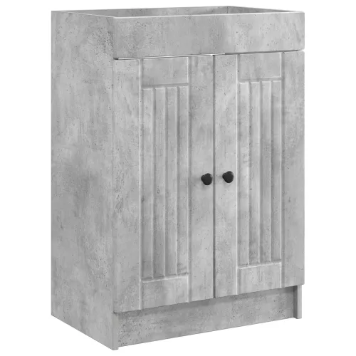 Ormarić ispod Lavabo - Umivaonika Betonska siva 56 x 37,5 x 81 cm - Betonska siva 56 x 37,5 x 81 cm Cijena