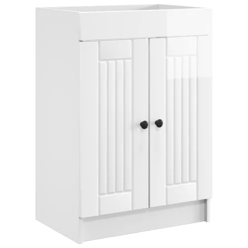 Ormarić ispod Lavabo - Umivaonika Bijela visokog sjaja 56 x 37,5 x 81 cm - Bijela visokog sjaja 56 x 37,5 x 81 cm Cijena