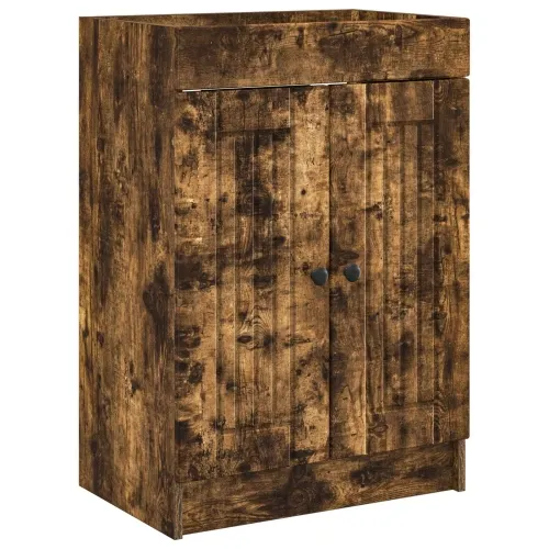 Ormarić ispod Lavabo - Umivaonika Dimljeni hrast 56 x 37,5 x 81 cm - Dimljeni hrast 56 x 37,5 x 81 cm Cijena