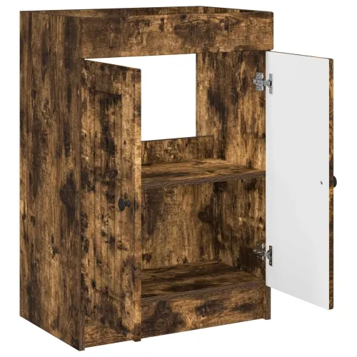 Ormarić ispod Lavabo - Umivaonika Dimljeni hrast 56 x 37,5 x 81 cm - Dimljeni hrast 56 x 37,5 x 81 cm Cijena