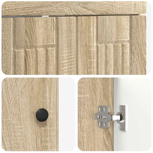 Ormarić ispod Lavabo - Umivaonika Hrast sonoma 78,5 x 37,5 x 81 cm - Hrast sonoma 78,5 x 37,5 x 81 cm Cijena