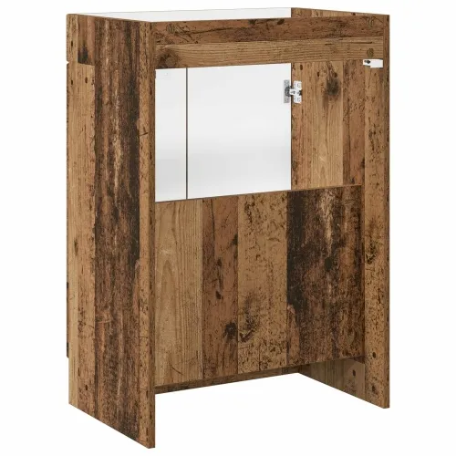 Ormarić ispod Lavabo - Umivaonika Staro drvo 78,5 x 37,5 x 81 cm - Staro drvo 78,5 x 37,5 x 81 cm Cijena