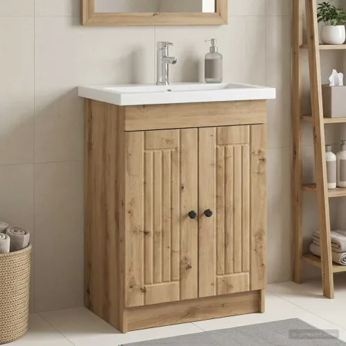 Ormarić ispod Lavabo - Umivaonika Hrast artisan 78,5 x 37,5 x 81 cm - Hrast artisan 78,5 x 37,5 x 81 cm Cijena