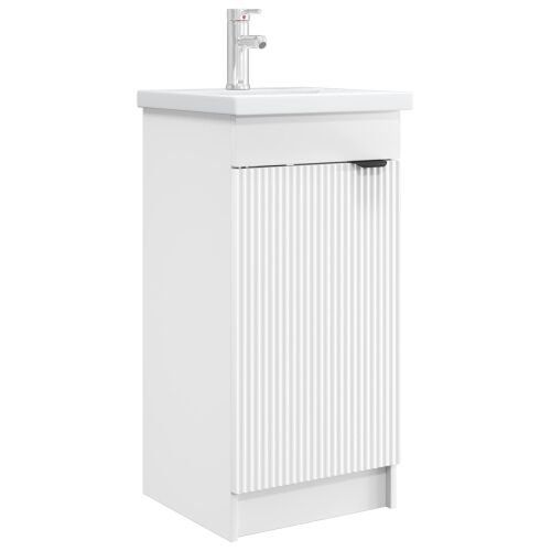 Kupaonski Lavabo - Umivaonik s sudoperom Bijela 42 x 40 x 84,5 cm - Bijela 42 x 40 x 84,5 cm Cijena