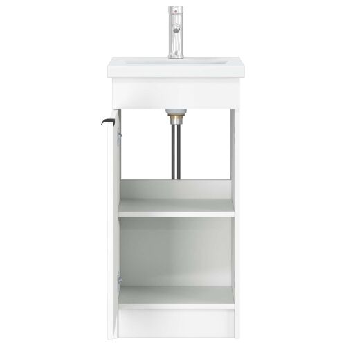Kupaonski Lavabo - Umivaonik s sudoperom Bijela 42 x 40 x 84,5 cm - Bijela 42 x 40 x 84,5 cm Cijena