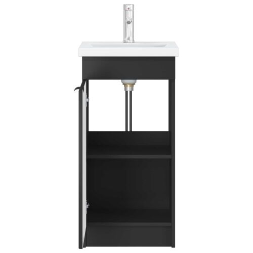 Kupaonski Lavabo - Umivaonik s sudoperom Crna 42 x 40 x 84,5 cm - Crna 42 x 40 x 84,5 cm Cijena