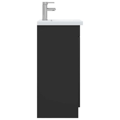 Kupaonski Lavabo - Umivaonik s sudoperom Crna 42 x 40 x 84,5 cm - Crna 42 x 40 x 84,5 cm Cijena