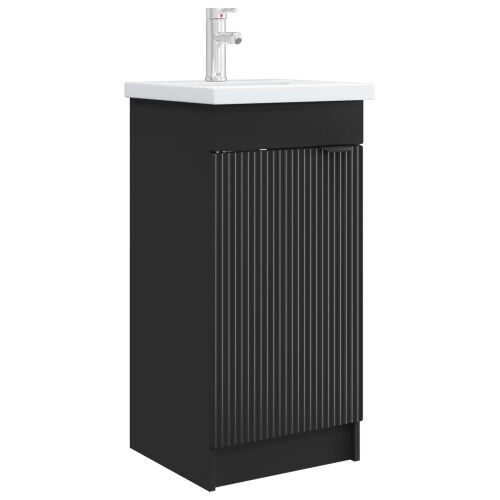 Kupaonski Lavabo - Umivaonik s sudoperom Crna 42 x 40 x 84,5 cm - Crna 42 x 40 x 84,5 cm Cijena