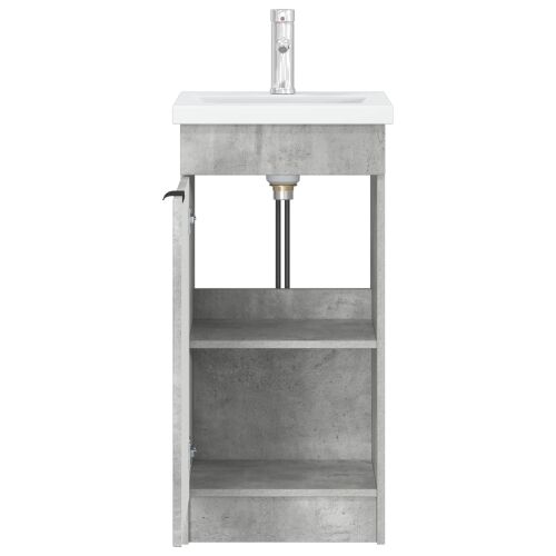 Kupaonski Lavabo - Umivaonik s sudoperom Betonska siva 42 x 40 x 84,5 cm - Betonska siva 42 x 40 x 84,5 cm Cijena