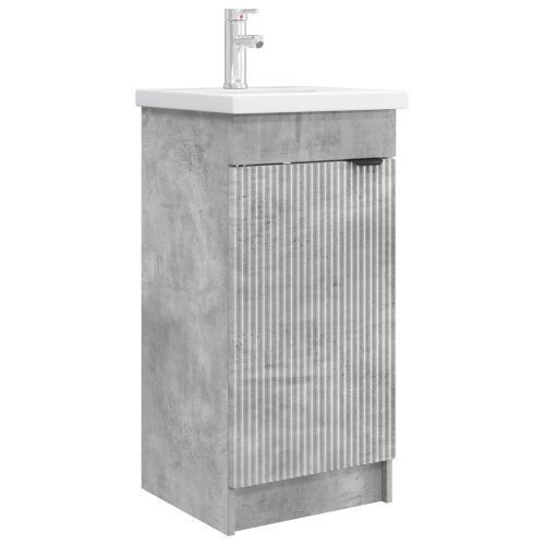 Kupaonski Lavabo - Umivaonik s sudoperom Betonska siva 42 x 40 x 84,5 cm - Betonska siva 42 x 40 x 84,5 cm Cijena
