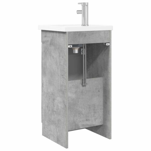 Kupaonski Lavabo - Umivaonik s sudoperom Betonska siva 42 x 40 x 84,5 cm - Betonska siva 42 x 40 x 84,5 cm Cijena