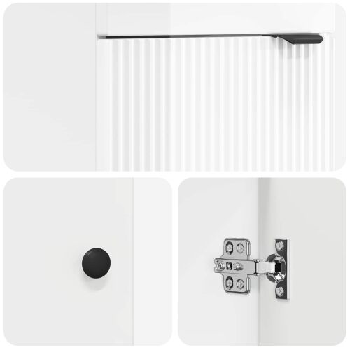 Kupaonski Lavabo - Umivaonik s sudoperom Bijela visokog sjaja - Bijela visokog sjaja 42 x 40 x 84,5 cm Cijena