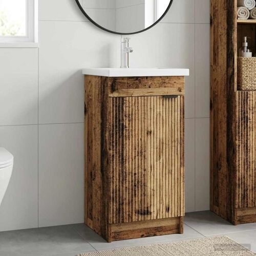 Kupaonski Lavabo - Umivaonik s sudoperom Staro drvo 42 x 40 x 84,5 cm - Staro drvo 42 x 40 x 84,5 cm Cijena