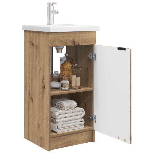 Kupaonski Lavabo - Umivaonik s sudoperom Hrast artisan 42 x 40 x 84,5 cm - Hrast artisan 42 x 40 x 84,5 cm Cijena
