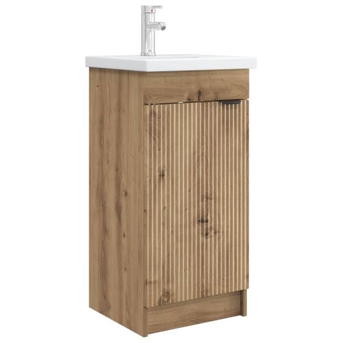Kupaonski Lavabo - Umivaonik s sudoperom Hrast artisan 42 x 40 x 84,5 cm - Hrast artisan 42 x 40 x 84,5 cm Cijena