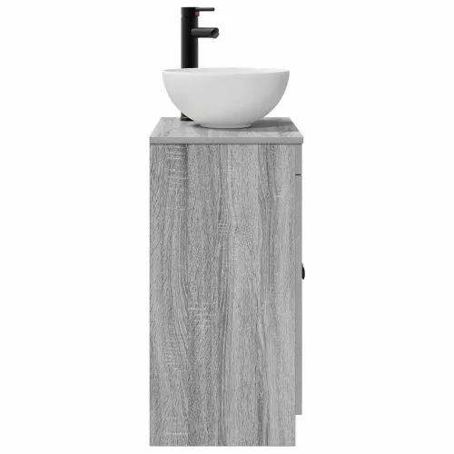 Kupaonski Lavabo - Umivaonik s sudoperom Siva Sonoma 54 x 35 x 83 cm - Siva Sonoma Cijena