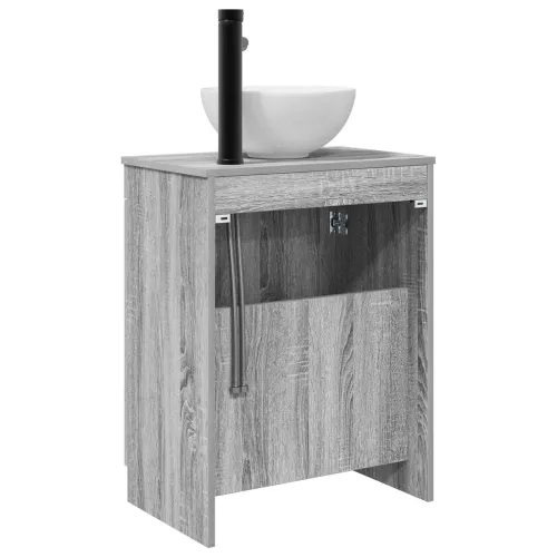 Kupaonski Lavabo - Umivaonik s sudoperom Siva Sonoma 54 x 35 x 83 cm - Siva Sonoma Cijena