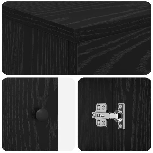 Kupaonski ormar Crna 54 x 41 x 70 cm Konstruirano drvo - Crna Cijena