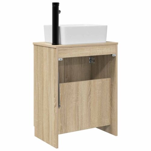 Kupaonski Lavabo - Umivaonik s sudoperom Hrast sonoma 54 x 35 x 83 cm - Hrast sonoma Cijena