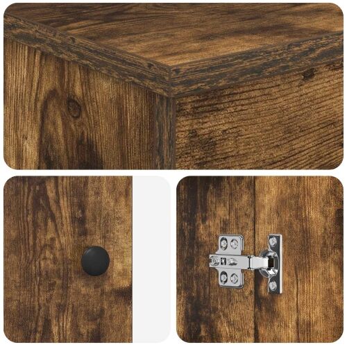 Kupaonski Lavabo - Umivaonik s sudoperom Dimljeni hrast 54 x 35 x 83 cm - Dimljeni hrast Cijena