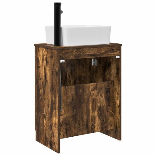 Kupaonski Lavabo - Umivaonik s sudoperom Dimljeni hrast 54 x 35 x 83 cm - Dimljeni hrast Cijena