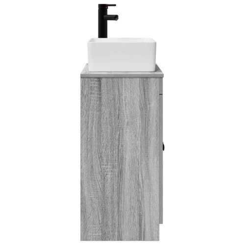 Kupaonski Lavabo - Umivaonik s sudoperom Siva Sonoma 54 x 35 x 83 cm - Siva Sonoma Cijena