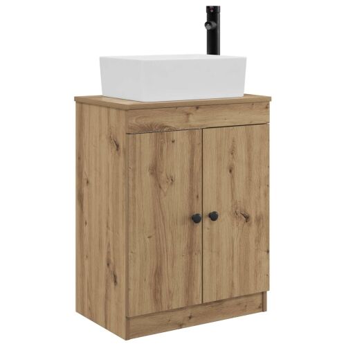 Kupaonski Lavabo - Umivaonik s sudoperom Hrast artisan 54 x 35 x 83 cm - Hrast artisan Cijena