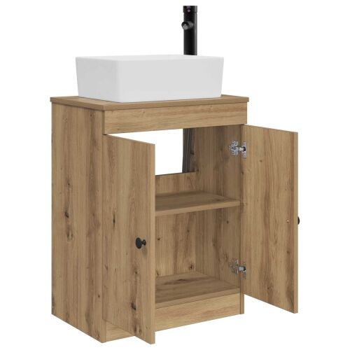 Kupaonski Lavabo - Umivaonik s sudoperom Hrast artisan 54 x 35 x 83 cm - Hrast artisan Cijena