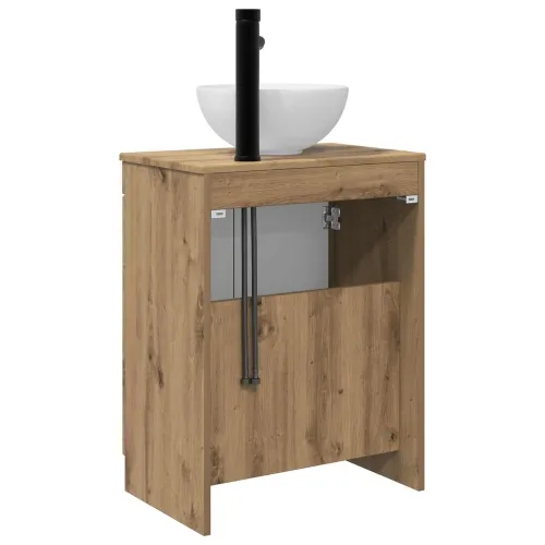 Kupaonski Lavabo - Umivaonik s sudoperom Hrast artisan 54 x 35 x 83 cm - Hrast artisan Cijena