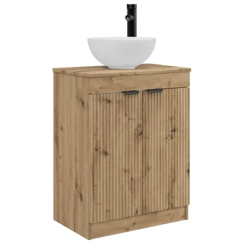 Kupaonski Lavabo - Umivaonik s sudoperom Hrast artisan 54 x 35 x 83 cm - Hrast artisan Cijena