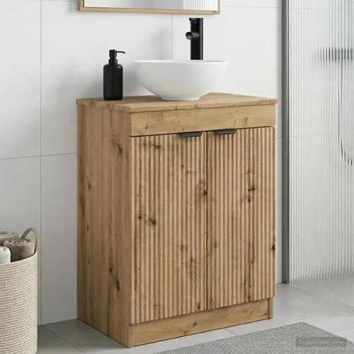 Kupaonski Lavabo - Umivaonik s sudoperom Hrast artisan 54 x 35 x 83 cm - Hrast artisan Cijena