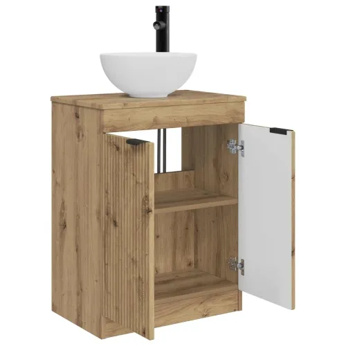Kupaonski Lavabo - Umivaonik s sudoperom Hrast artisan 54 x 35 x 83 cm - Hrast artisan Cijena