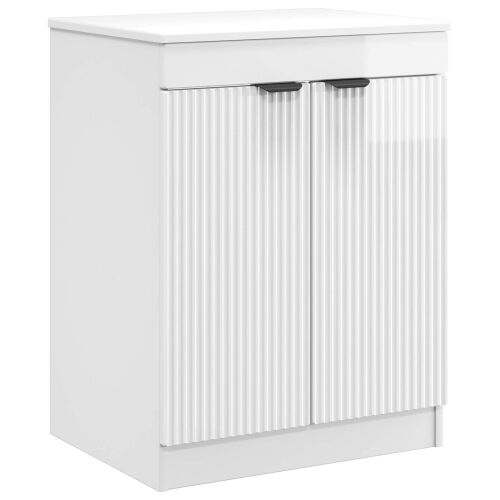 Kupaonski ormar Bijela visokog sjaja 54 x 41 x 70 cm - Bijela visokog sjaja Cijena